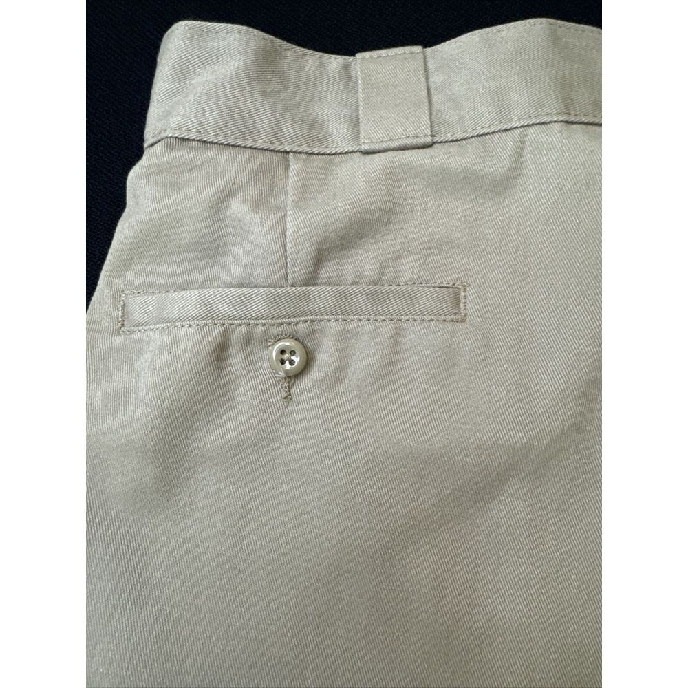 Dickies 42" TAN Men's Loose Fit Flat Front Work Shorts 13" 42283 ~ EXCELLENT - Picture 7 of 10